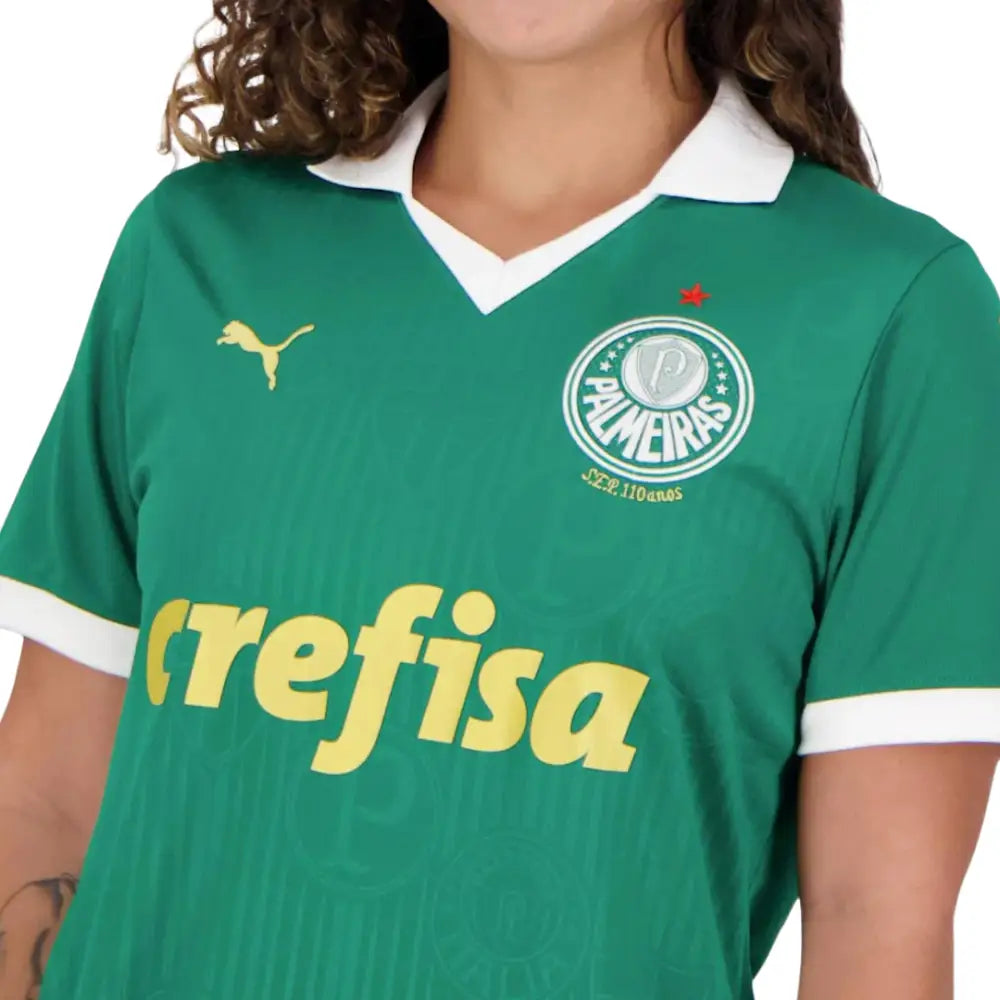 Camisa Feminina Palmeiras 2024/25 Home Camisas de Futebol