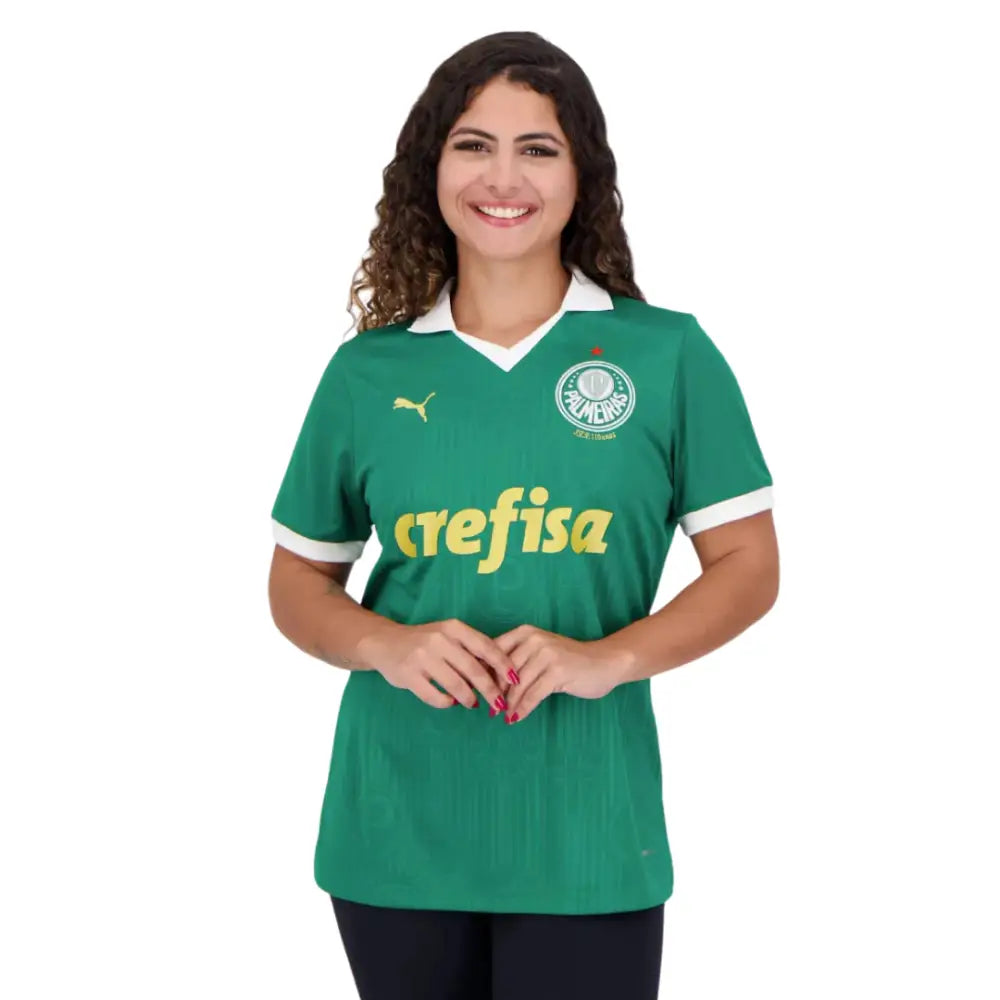 Camisa Feminina Palmeiras 2024/25 Home Camisas de Futebol