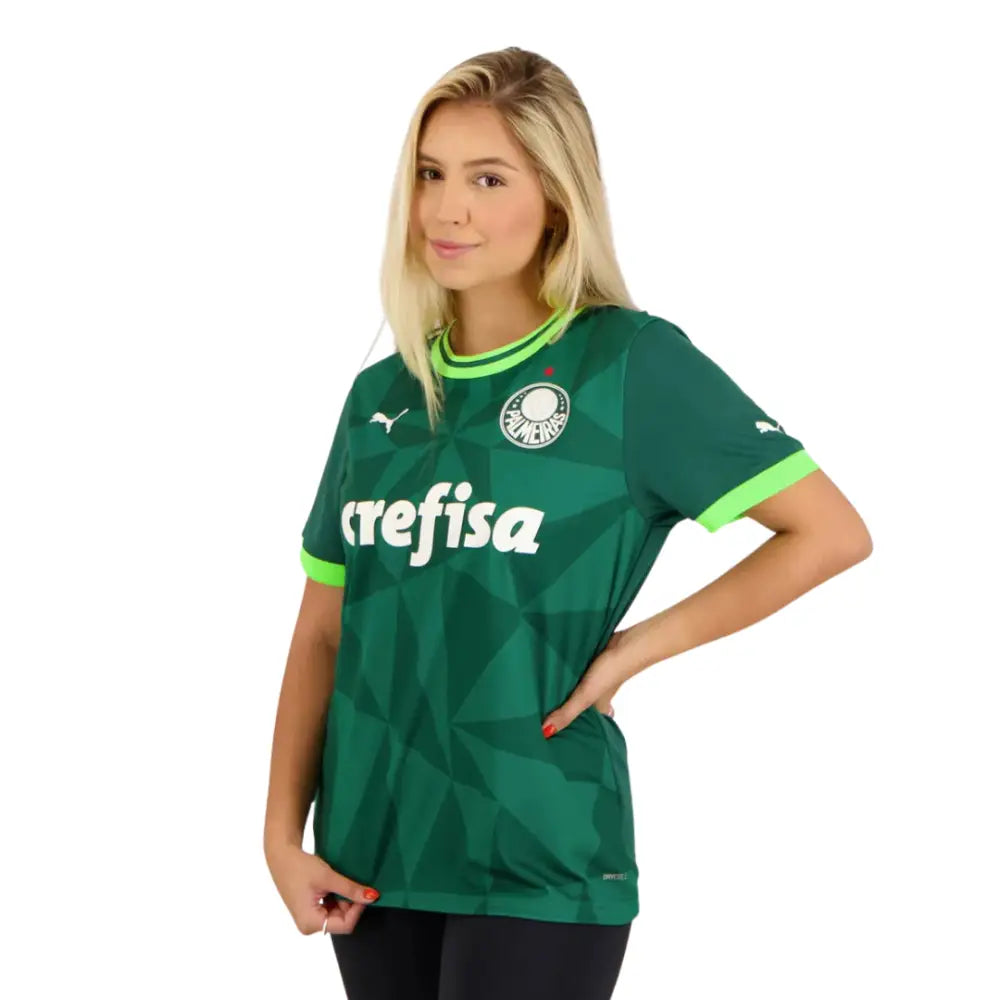 Camisa Feminina Palmeiras 23/24 Home Camisas de Futebol
