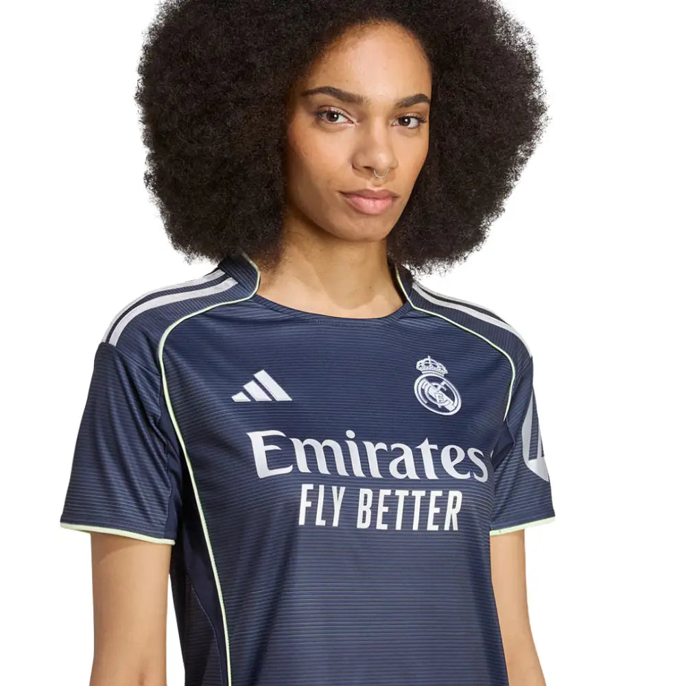 Camisa Feminina Real Madrid 2025/26 Away Camisas de Futebol