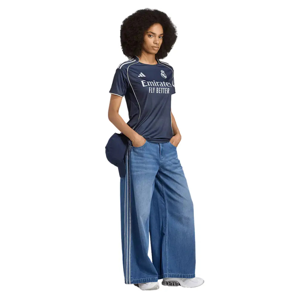 Camisa Feminina Real Madrid 2025/26 Away Camisas de Futebol