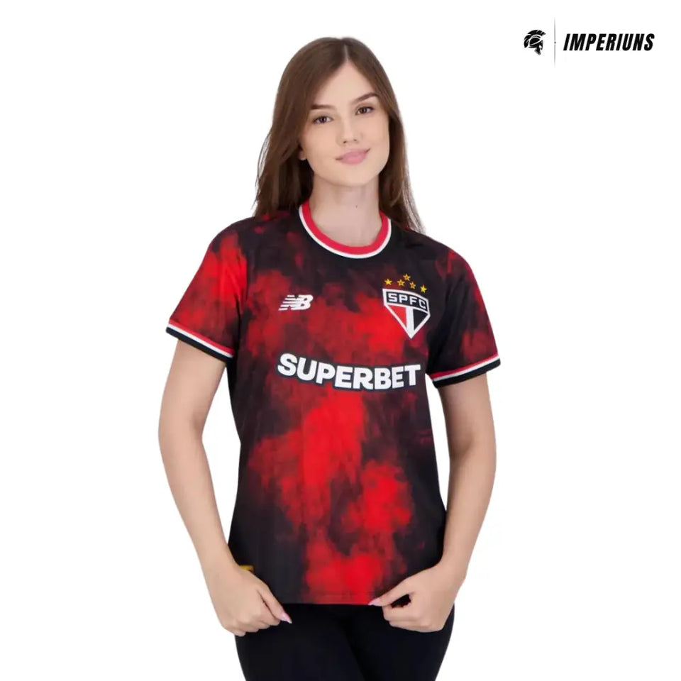 Camisa Feminina São Paulo 2024/25 Comemorativa