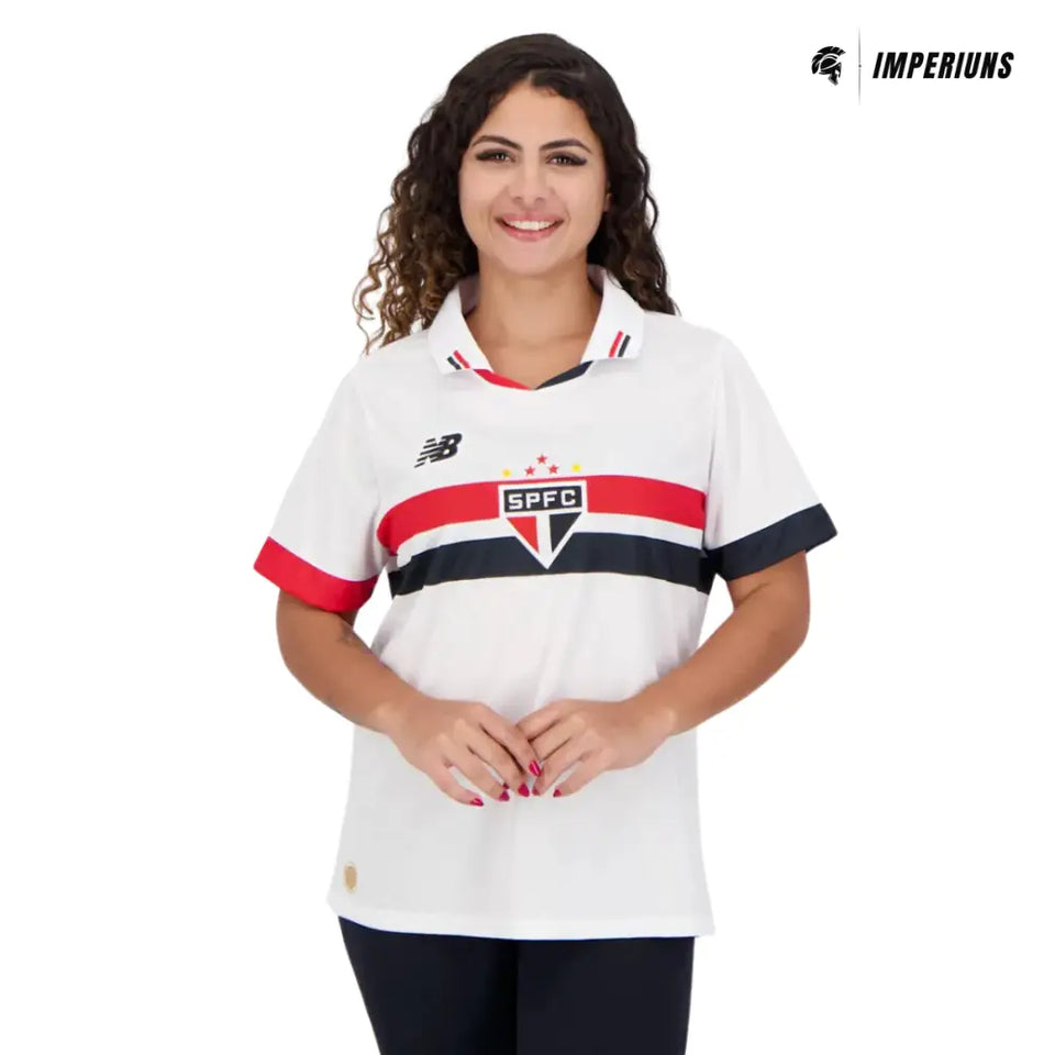 Camisa Feminina São Paulo 2024/25 Home