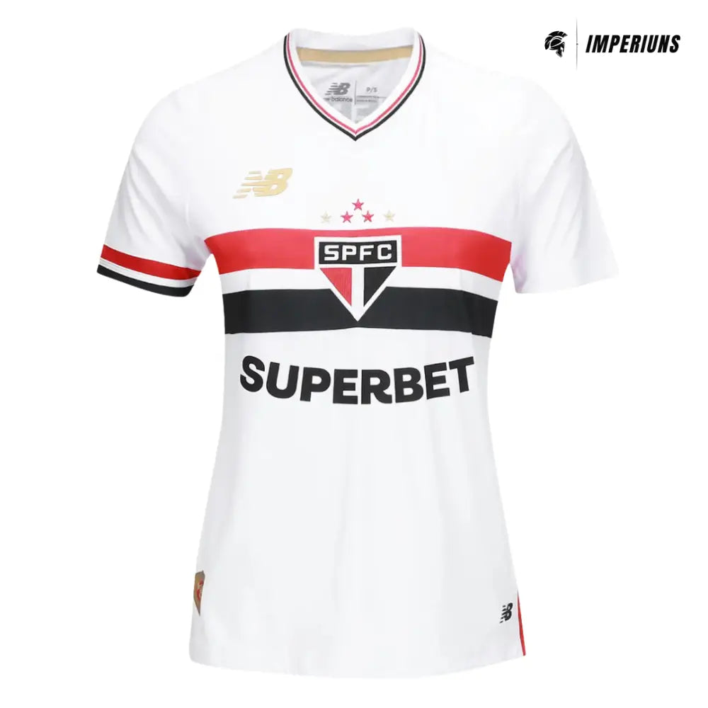 Camisa Feminina São Paulo 25/26 Home