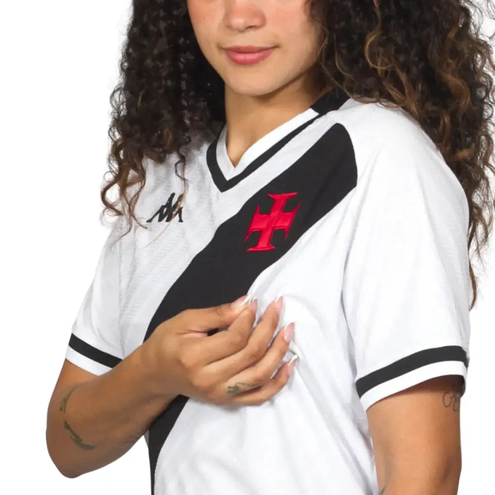 Camisa Feminina Vasco 2025/26 Away Camisas de Futebol