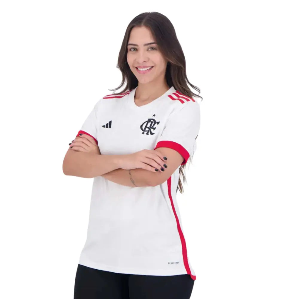 Camisa Flamengo Feminina 2024/25 Away Camisas de Futebol