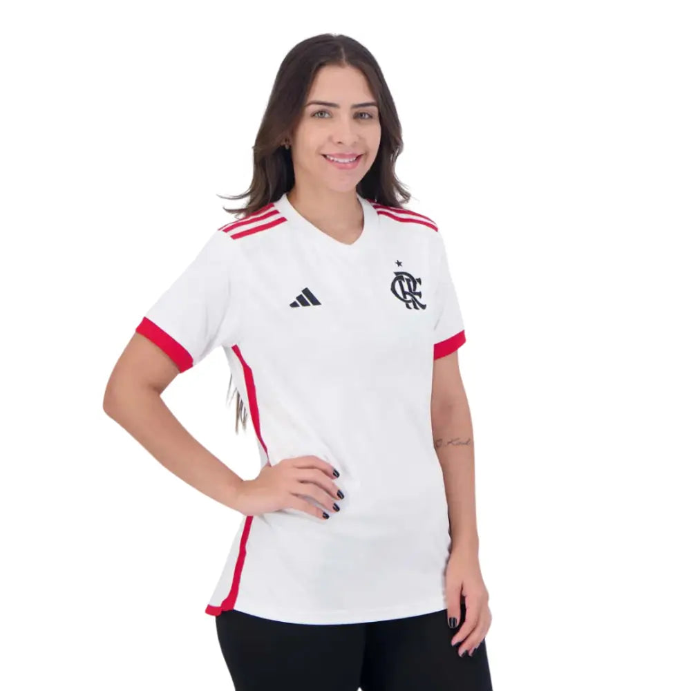 Camisa Flamengo Feminina 2024/25 Away Camisas de Futebol