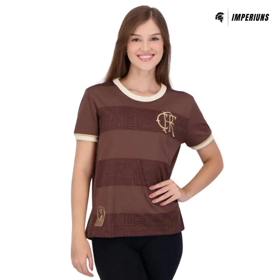 Camisa Flamengo Feminina Identidade Consciência Negra 2024 Camisas de Futebol