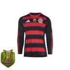 Camisa Flamengo Manga Longa 2025/26 Home Camisas de Futebol