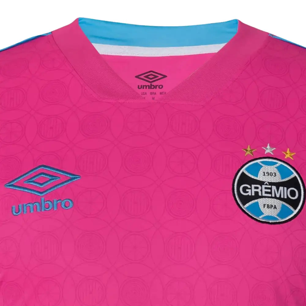 Camisa Grêmio Outubro Rosa 23/24 Camisas de Futebol