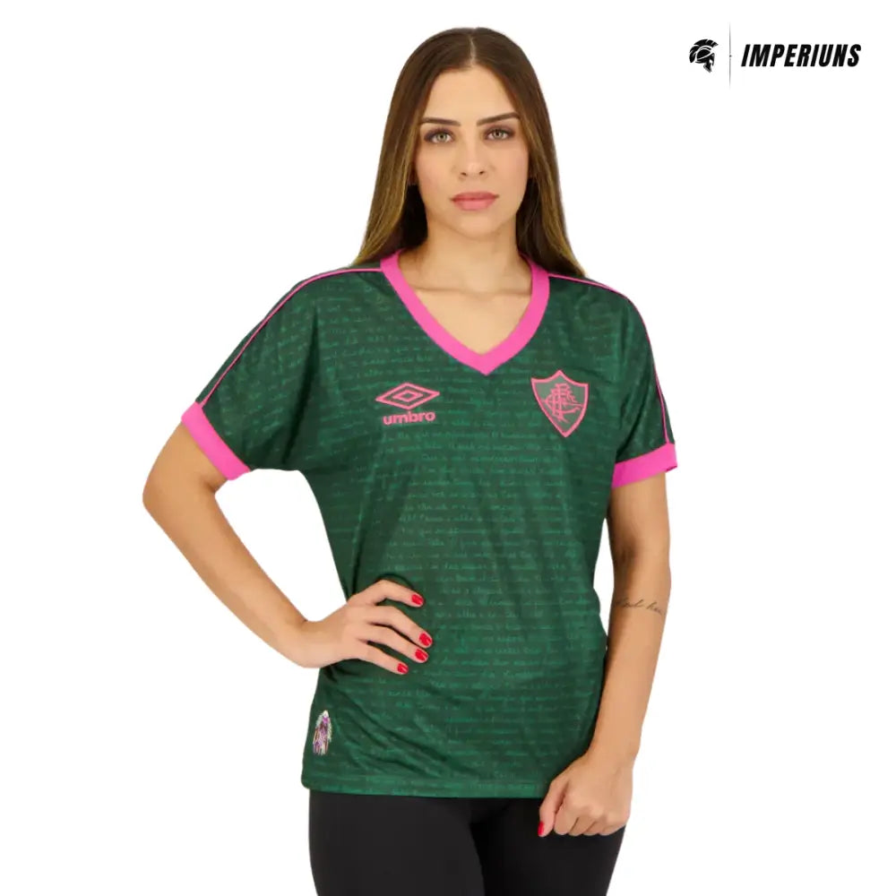 Camisa III Feminina Fluminense 23/24 Cartola Camisas de Futebol