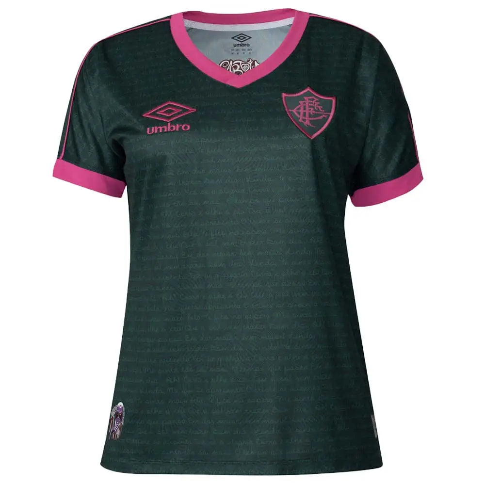 Camisa III Feminina Fluminense 23/24 Cartola Camisas de Futebol