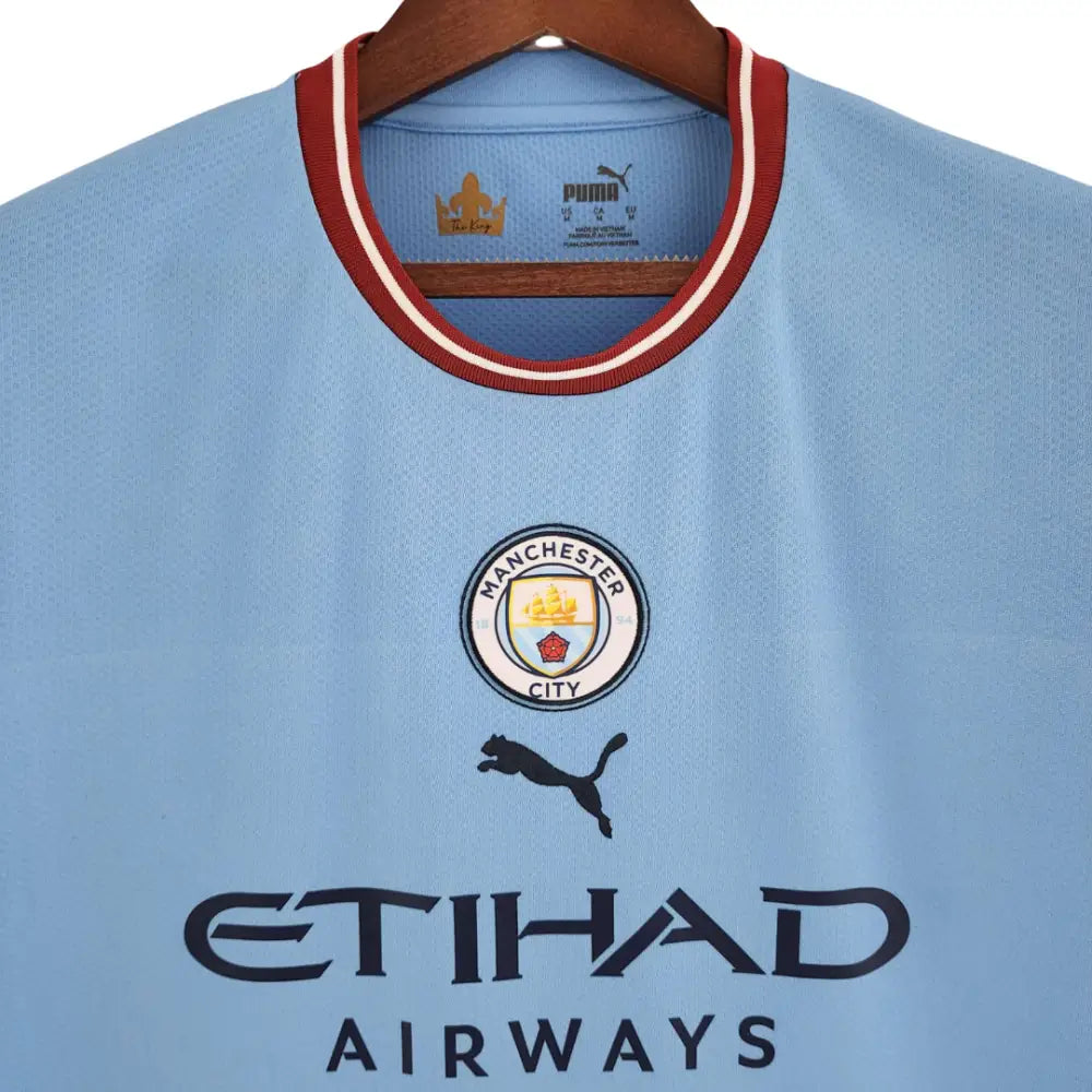 Camisa Manchester City 2022/23 Home Camisas de Futebol