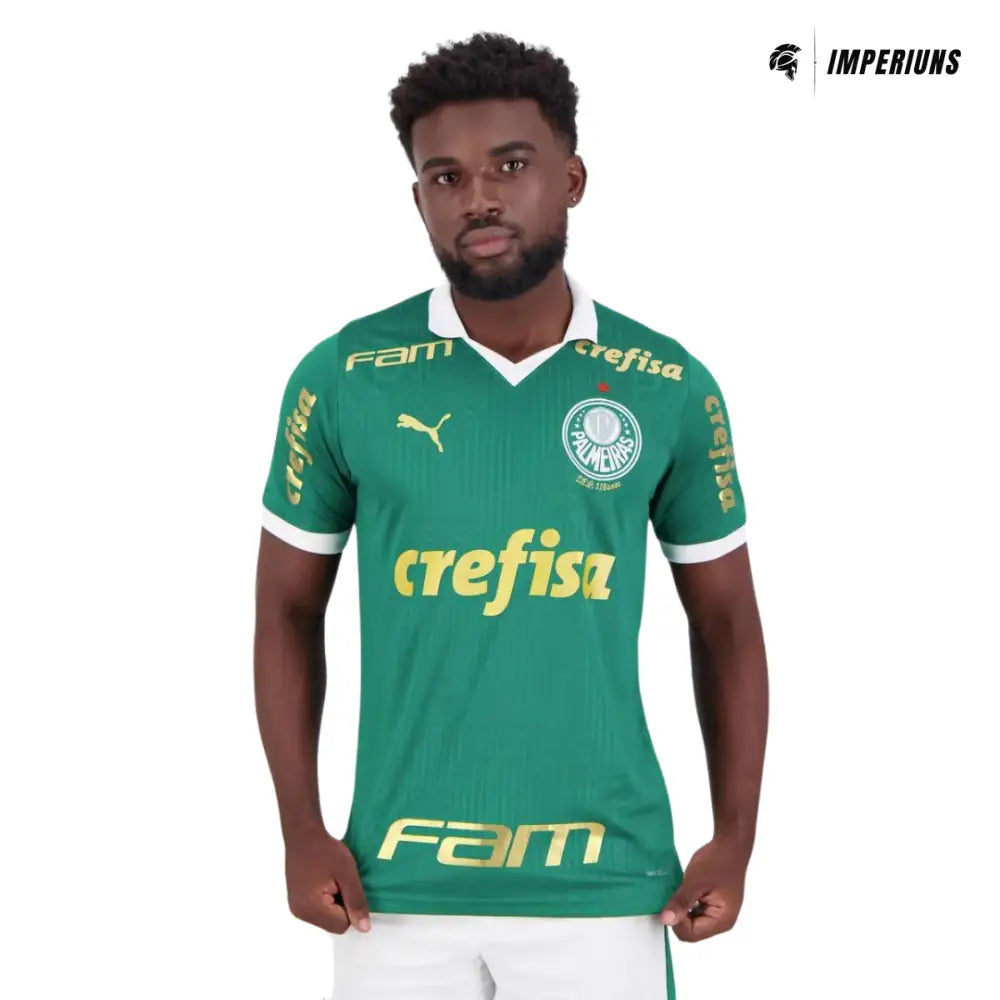 Camisa Palmeiras Todos Patrocinadores 2024/25 Home Camisas de Futebol