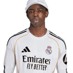 Camisa Real Madrid Manga Longa 2025/26 Home Camisas de Futebol