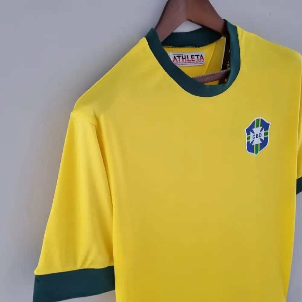 Camisa Retrô 1970 Seleção Brasileira Home