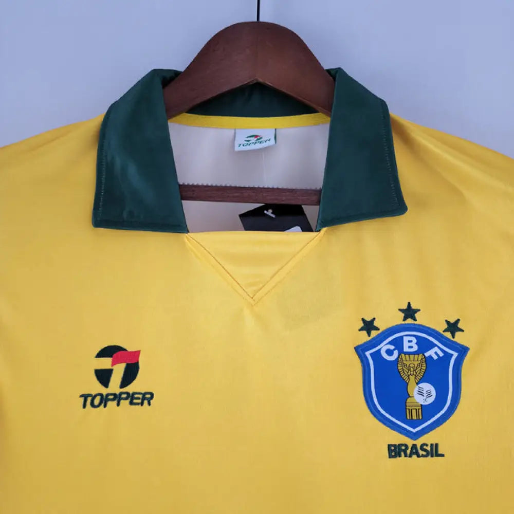 Camisa Retrô 1988 Seleção Brasileira Home