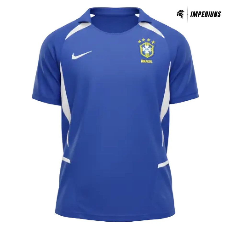Camisa Retrô 2002 Seleção Brasileira Away