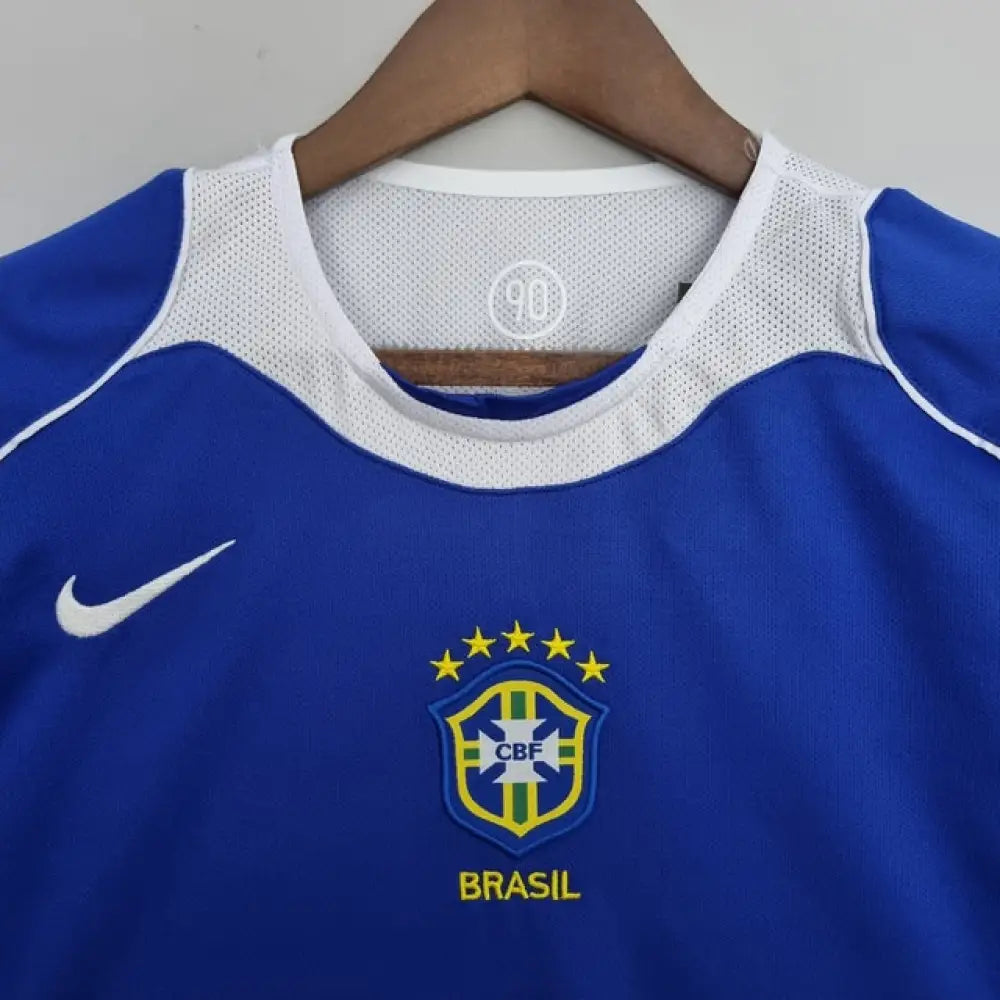 Camisa Retrô 2004 Seleção Brasileira Away