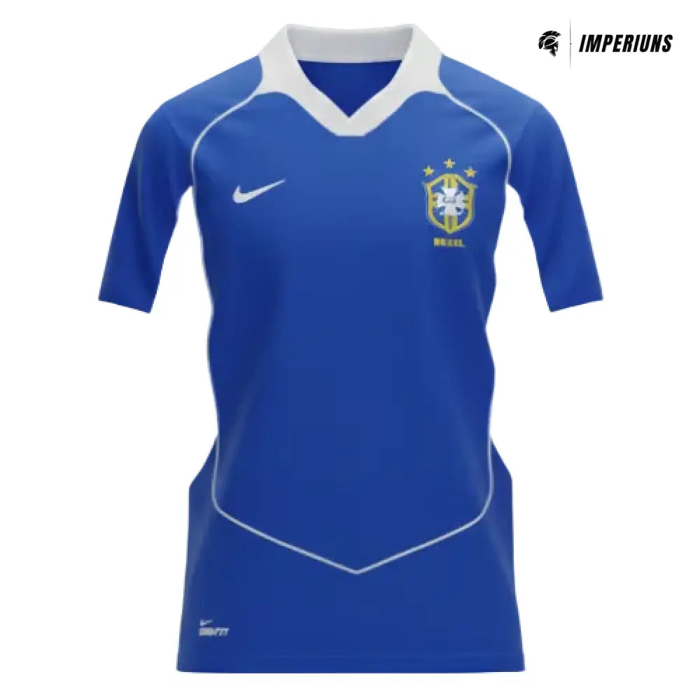 Camisa Retrô 2004 Seleção Brasileira Away