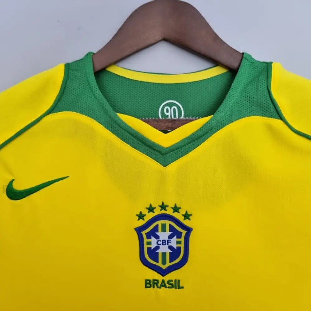 Camisa Retrô 2004 Seleção Brasileira Home