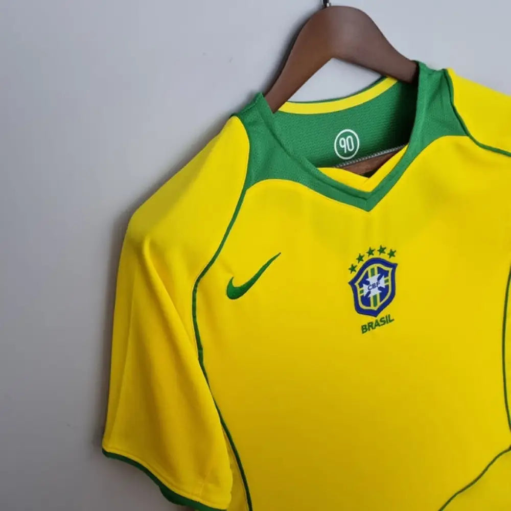 Camisa Retrô 2004 Seleção Brasileira Home