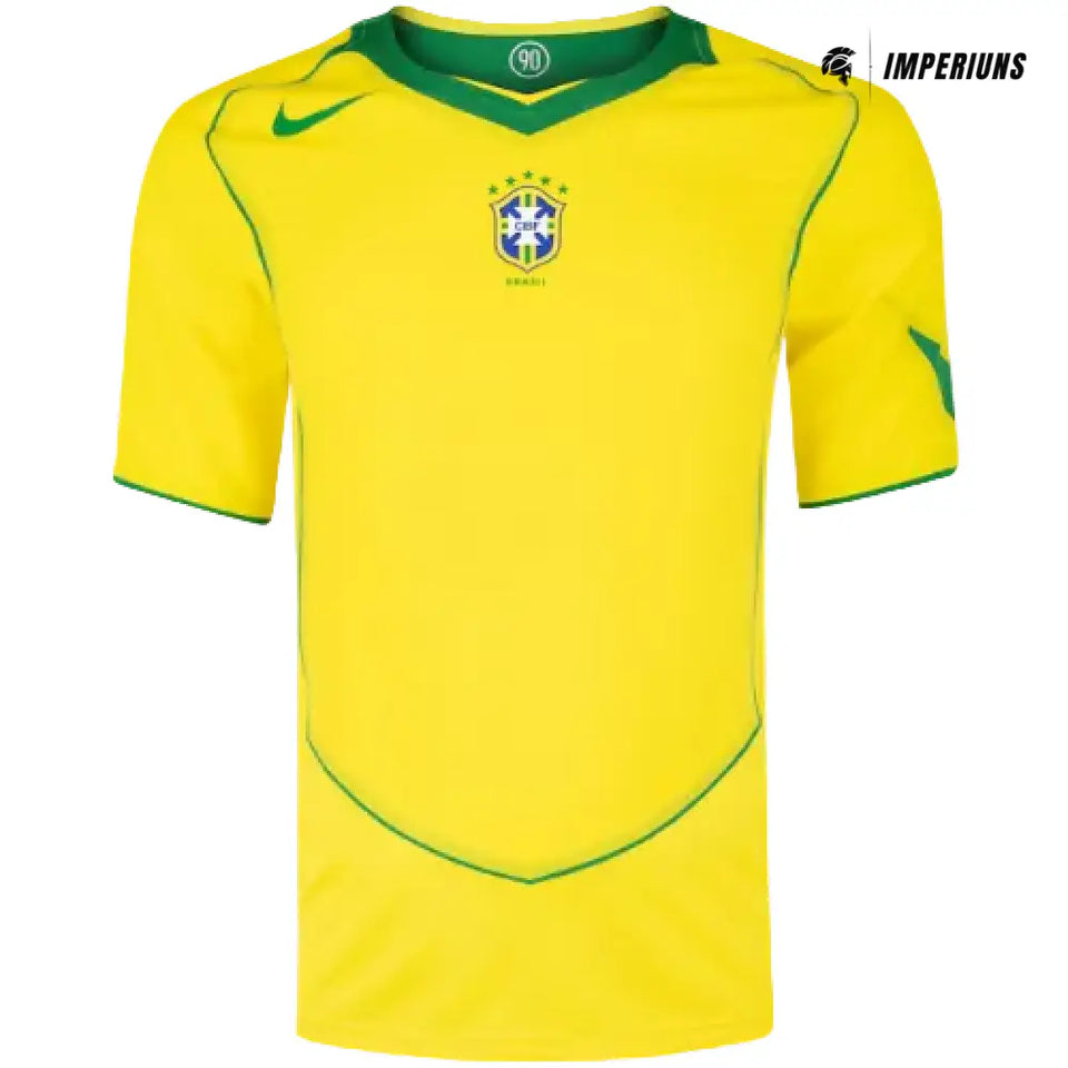 Camisa Retrô 2004 Seleção Brasileira Home