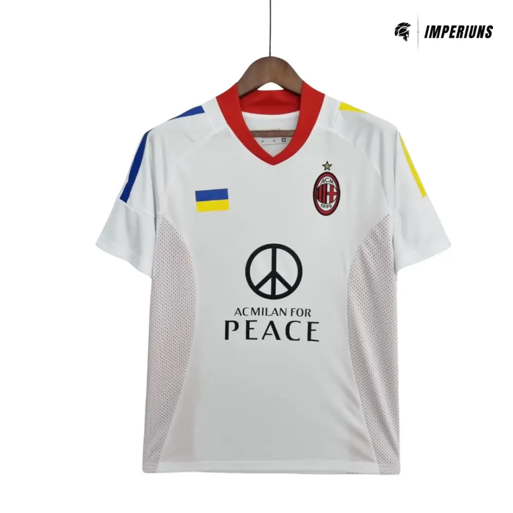 Camisa Retrô AC Milan 2002/03 Away Champions League Edition Camisas de Futebol