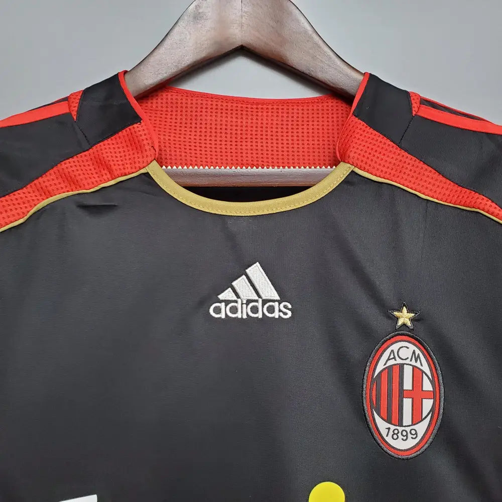 Camisa Retrô AC Milan 2006/06 Terceira Camisas de Futebol