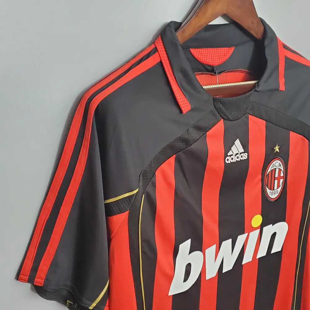 Camisa Retrô AC Milan 2006/07 Home Camisas de Futebol