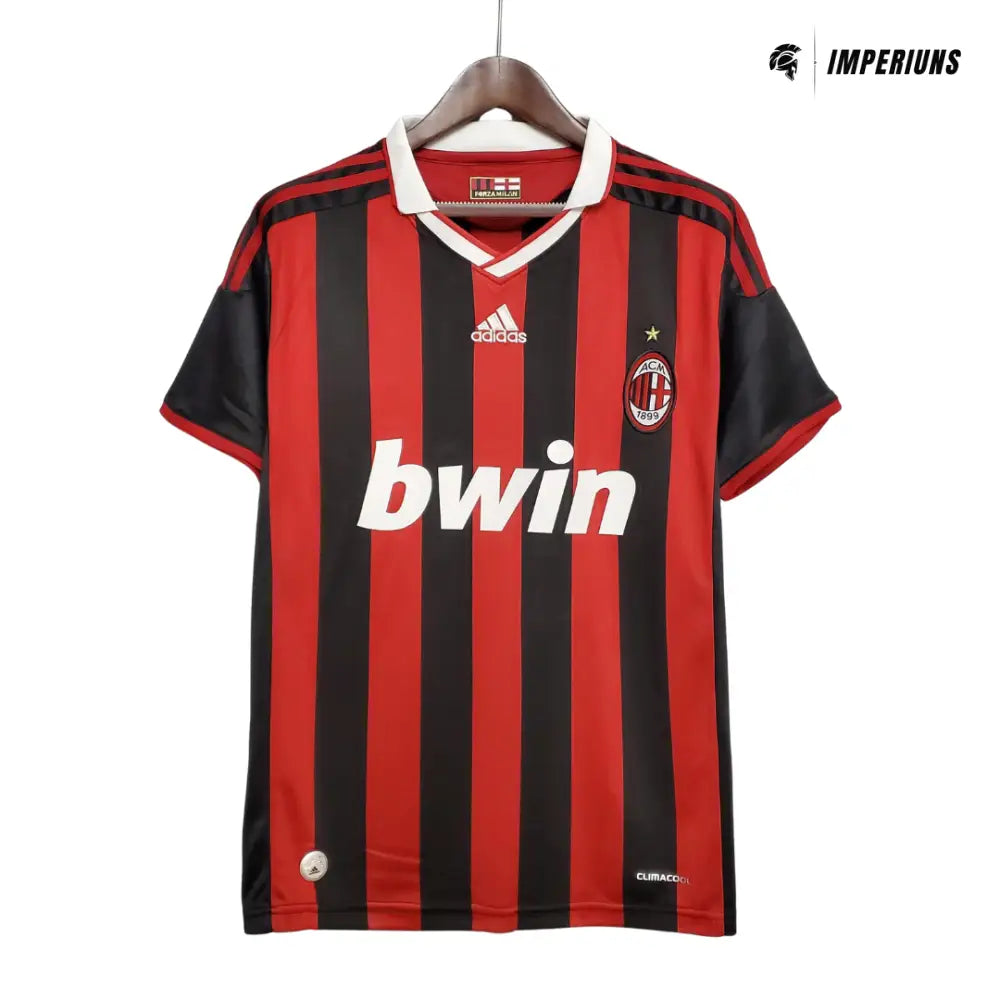 Camisa Retrô AC Milan 2009/10 Home Camisas de Futebol