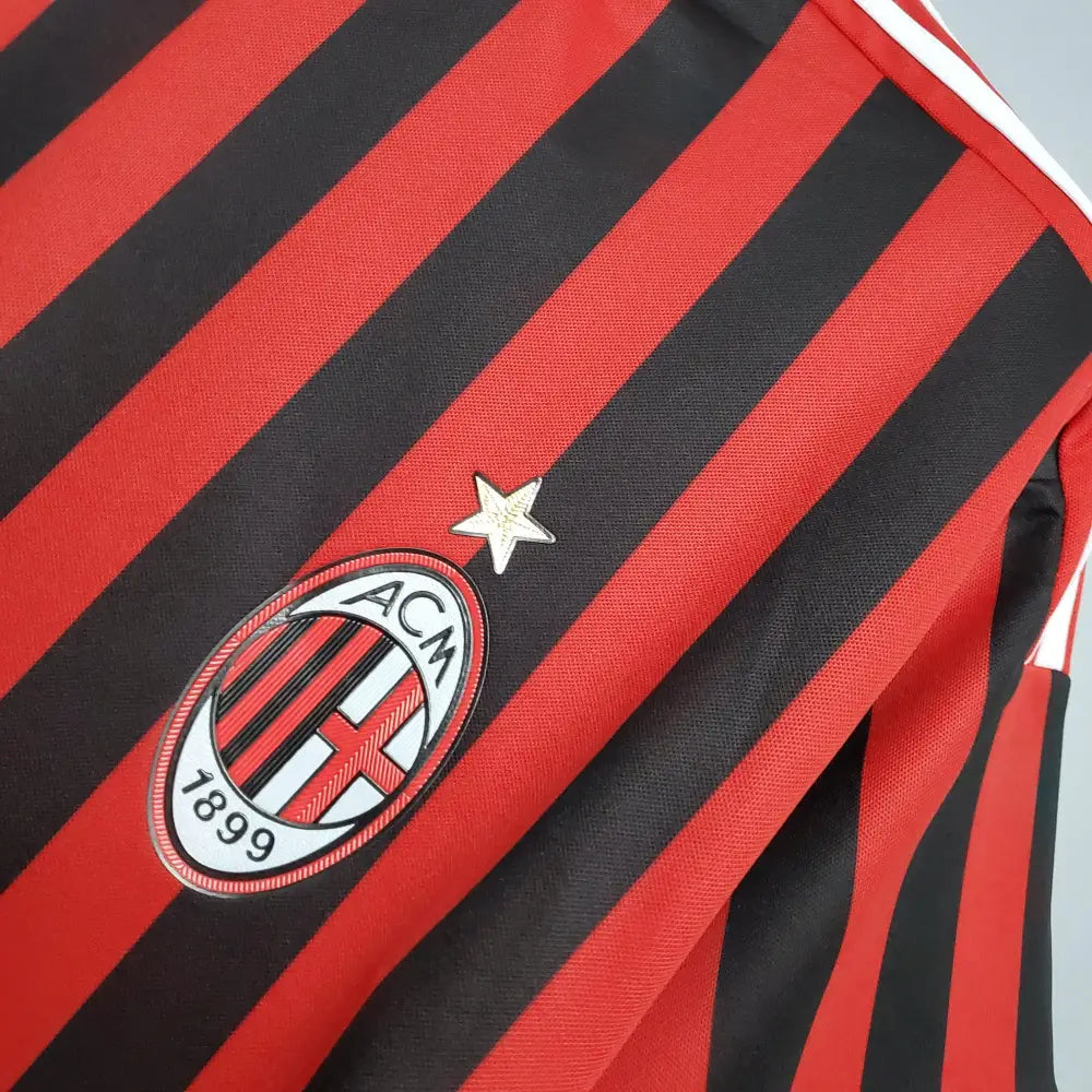 Camisa Retrô AC Milan 2011/12 Home Camisas de Futebol