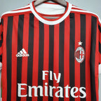 Camisa Retrô AC Milan 2011/12 Home Camisas de Futebol