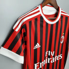 Camisa Retrô AC Milan 2011/12 Home Camisas de Futebol