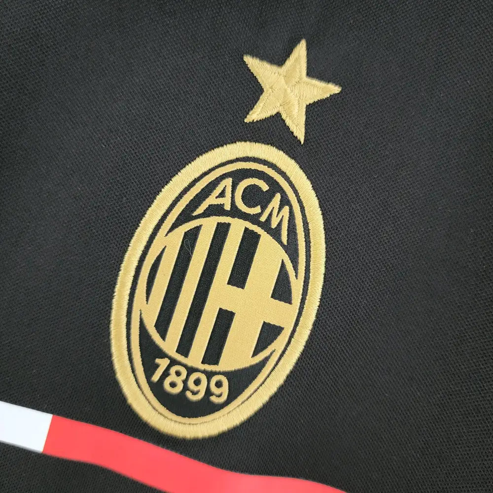 Camisa Retrô AC Milan 2011/12 Terceira Camisas de Futebol