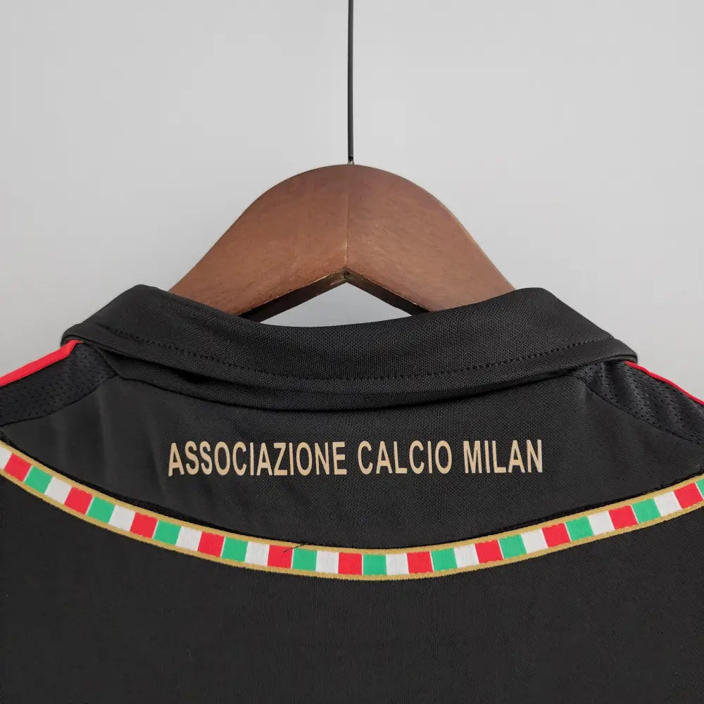Camisa Retrô AC Milan 2011/12 Terceira Camisas de Futebol