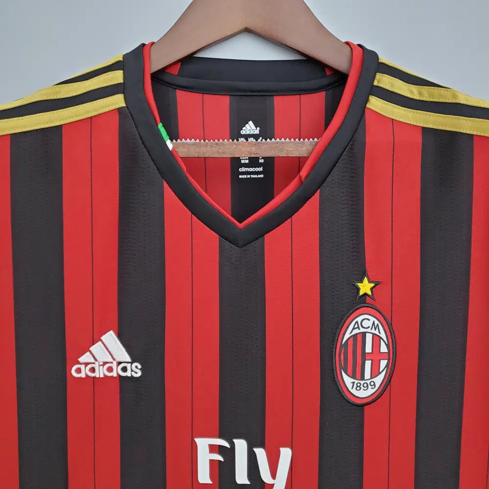 Camisa Retrô AC Milan 2013/14 Home Camisas de Futebol