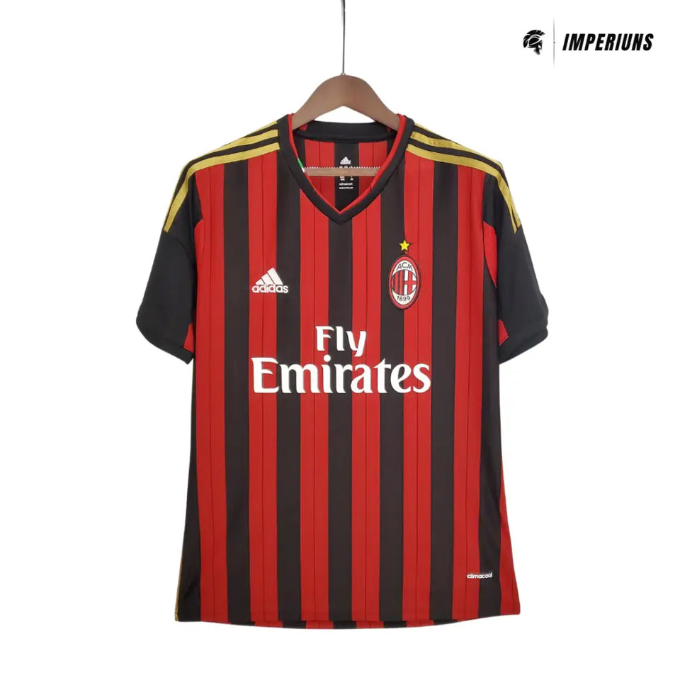 Camisa Retrô AC Milan 2013/14 Home Camisas de Futebol