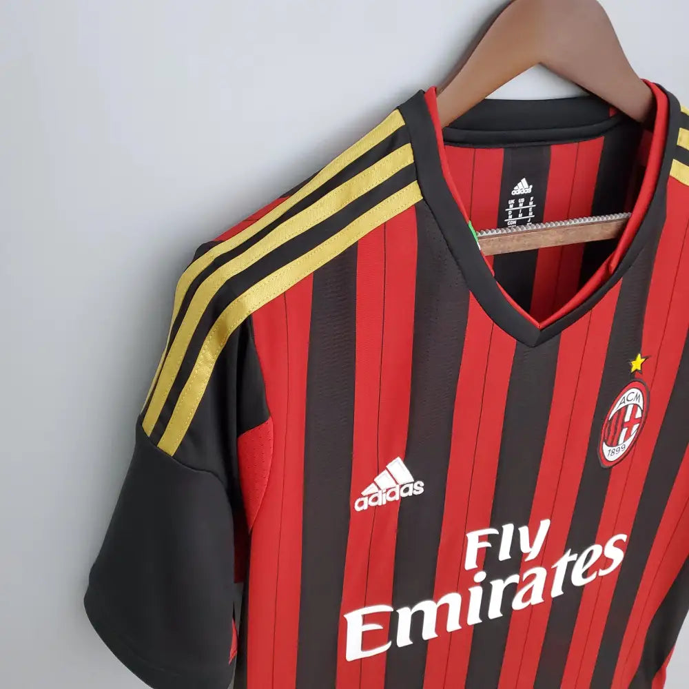 Camisa Retrô AC Milan 2013/14 Home Camisas de Futebol