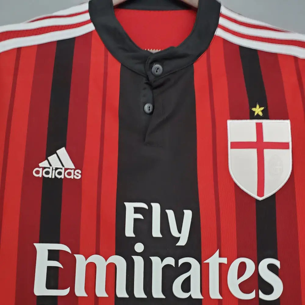 Camisa Retrô AC Milan 2014/15 Home Camisas de Futebol