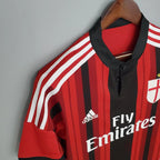 Camisa Retrô AC Milan 2014/15 Home Camisas de Futebol