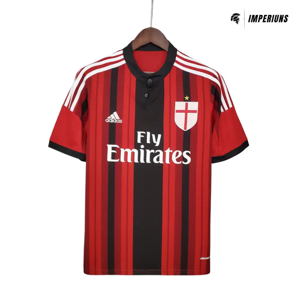 Camisa Retrô AC Milan 2014/15 Home Camisas de Futebol