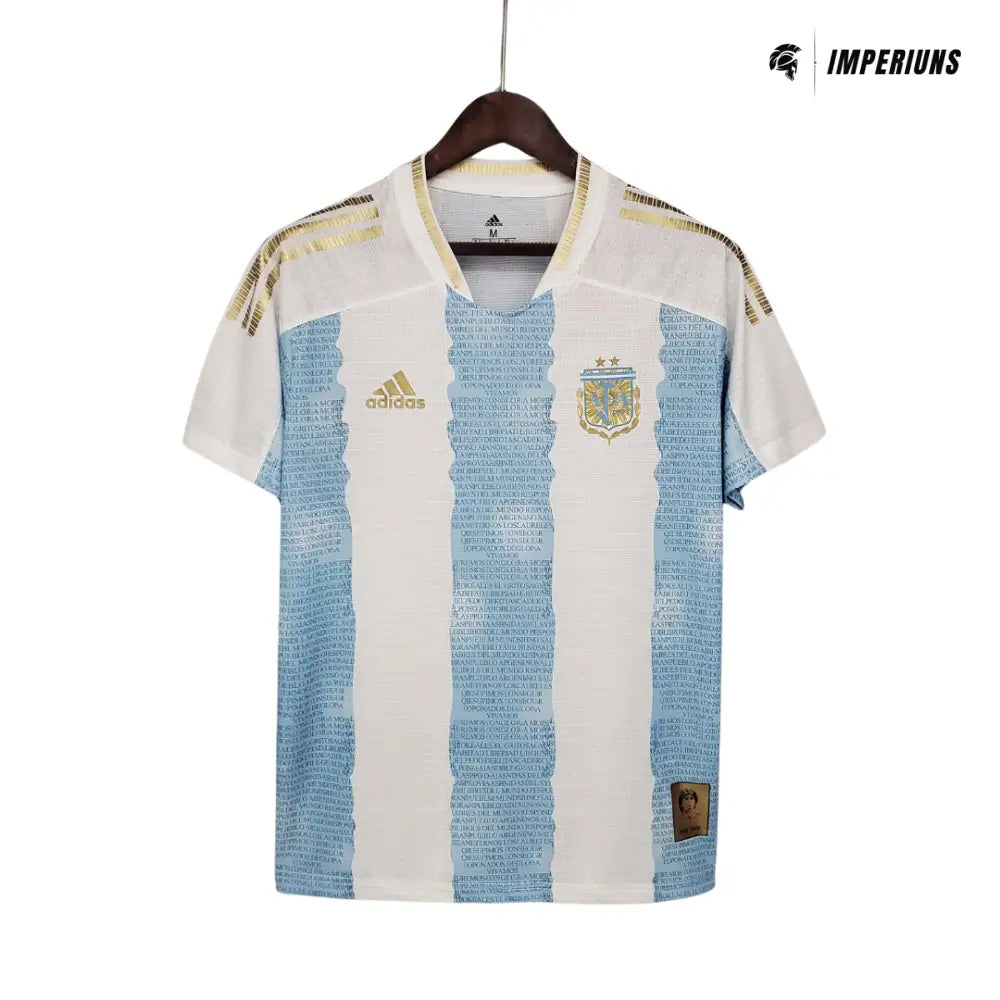 Camisa Retrô Argentina 2020/21 Maradona Camisas de Futebol