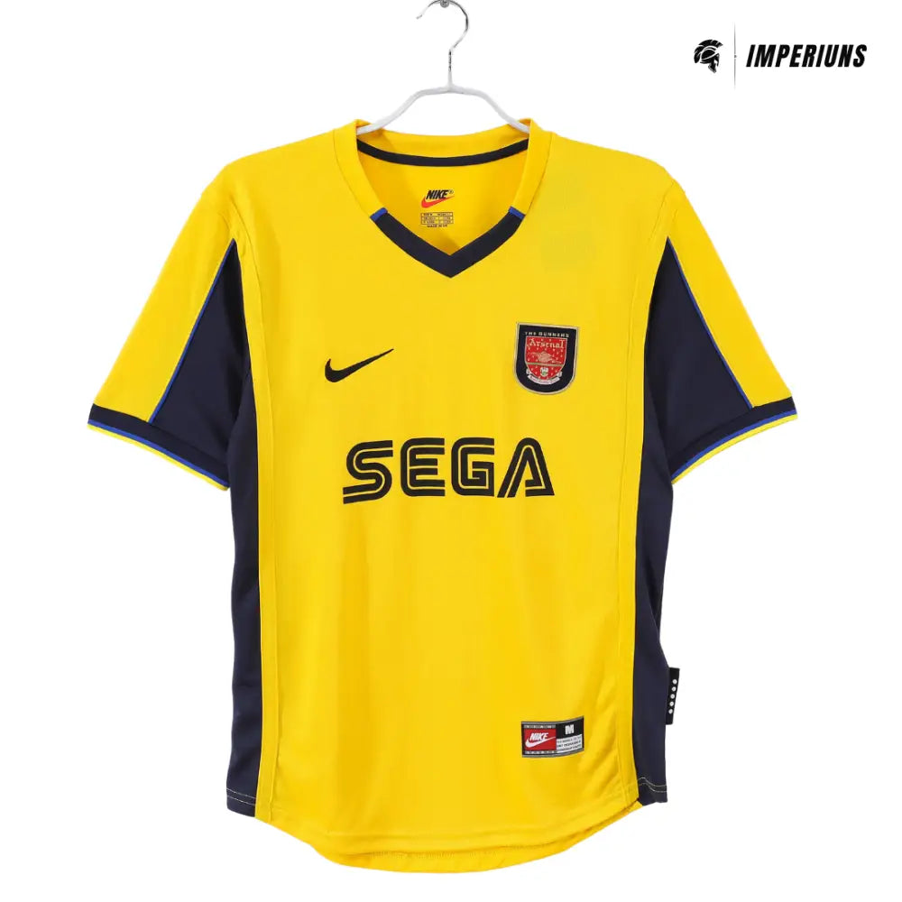 Camisa Retrô Arsenal 2000/01 Away Camisas de Futebol