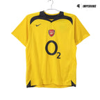 Camisa Retrô Arsenal 2005/06 Away Camisas de Futebol