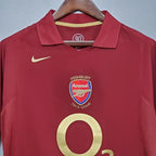 Camisa Retrô Arsenal 2005/06 Home Camisas de Futebol