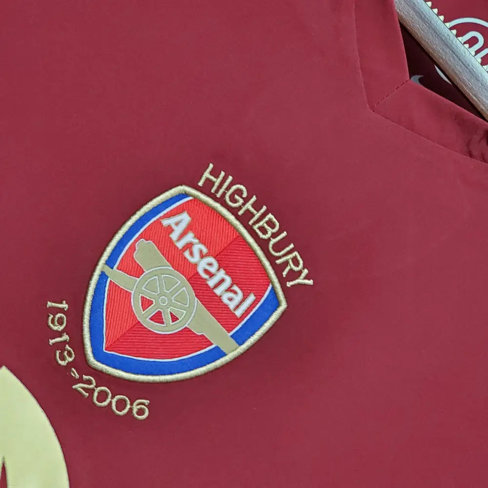 Camisa Retrô Arsenal 2005/06 Home Camisas de Futebol