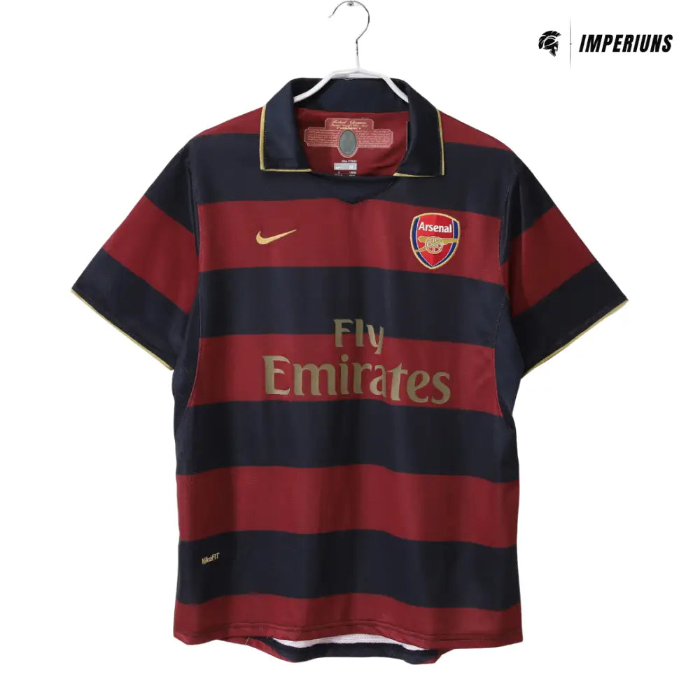 Camisa Retrô Arsenal 2007/08 Away Camisas de Futebol