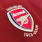 Camisa Retrô Arsenal Manga Longa 2005/06 Home Camisas de Futebol