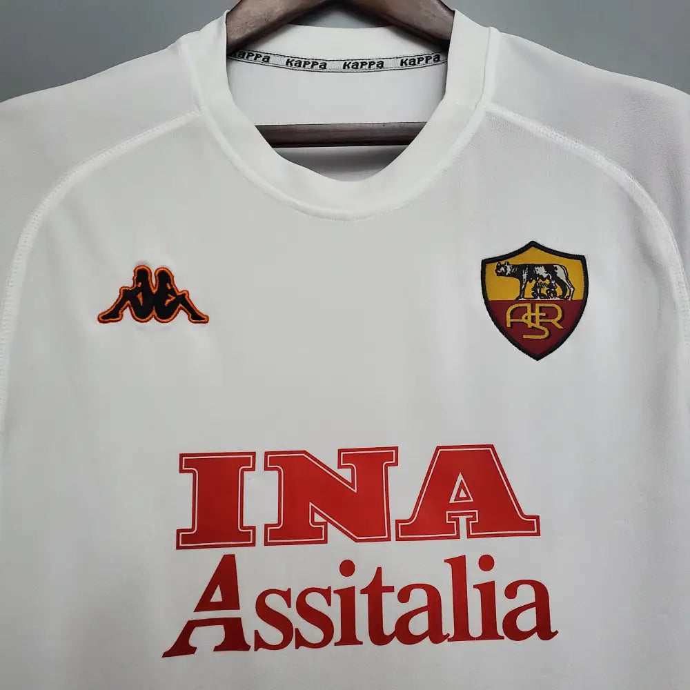 Camisa Retrô AS Roma 2001/01 Away Camisas de Futebol